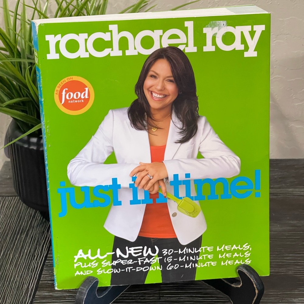 Rachael Ray: Just in Time!: All-New 30-Minutes Meals paperback cookbook